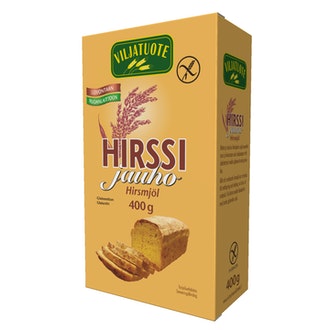 Virtasalmen Viljatuote 400g Hirssijauho gluteeniton