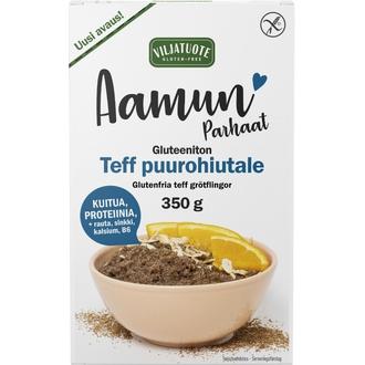 Virtasalmen Viljatuote Aamun parhaat Gluteeniton teff puurohiutale 350g