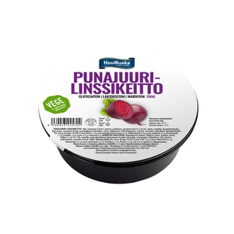 HoviRuoka Vege punajuuri-linssikeitto 280g