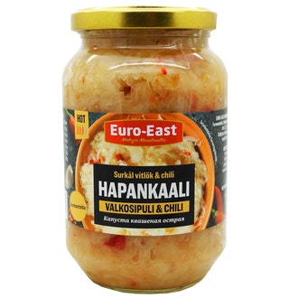 Euro-East Hapankaali 460g valkoisipuli-chili