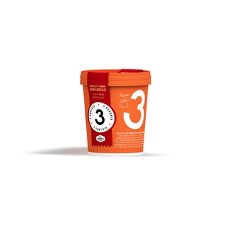 3 Kaveria Laktoositon Kahvi jäätelö 500ml/400g
