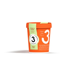 3 Kaveria Laktoositon Pistaasi & Pistaasi jäätelö 500ml/400g