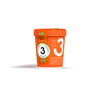 3 Kaveria Vegaaninen Suklaa & Pähkinäkinuski jäätelö 500ml/400g