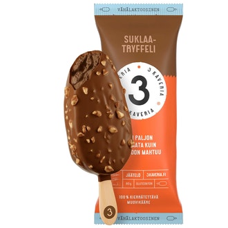 3 Kaverin jäätelöpuikko 80g suklaatryffeli