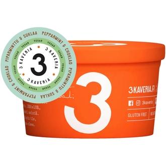 3 Kaverin Jäätelö 170Ml Piparminttu & Suklaa