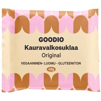 Goodio Kauravalkosuklaa Original luomu 48g