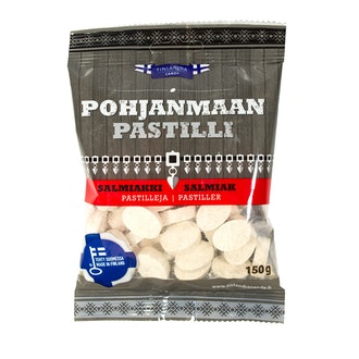 Pohjanmaan pastilli salmiakki 150g