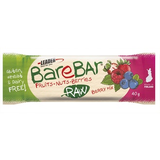 Leader Barebar 40g Marjamix välipalapatukka