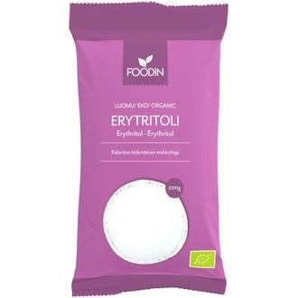 Foodin Erytritoli, luomu 200g