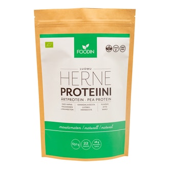 Foodin Luomu Herneproteiini jauhe 650g Maustamaton