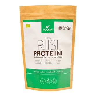 Foodin Luomu riisiproteiini 650g maustamaton