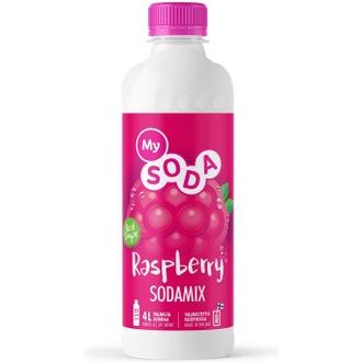 Mysoda Vadelma Sokeriton Virvoitusjuomatiiviste 500ml