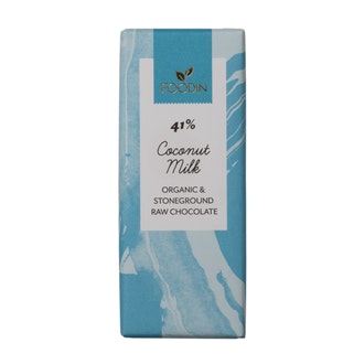 Foodin Coconut Milk 41% raakasuklaa 40g luomu