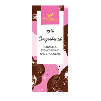 Foodin Gingerbread 51% raakasuklaa 40g luomu