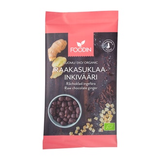 Foodin suklaainkivääri 70g luomu