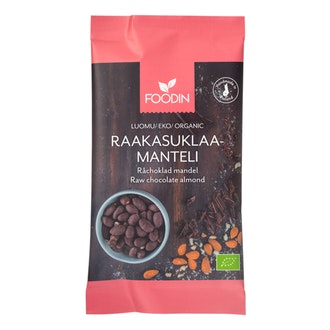 Foodin suklaamanteli 60g luomu