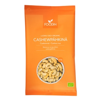 Foodin cashewpähkinä 500g luomu