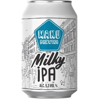 Maku Brewing 5,3% 0.33L Milky Ipa Olut Tlk