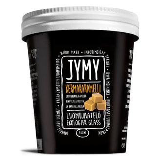 Jymy luomujäätelö 500ml kermakaramelli
