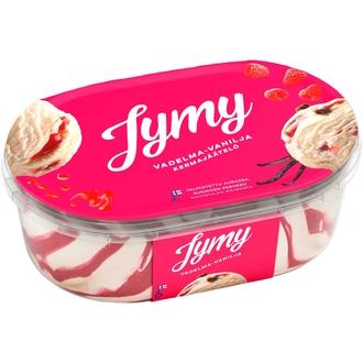 Jymy Vadelma-Vanilja kermajäätelö 900ml