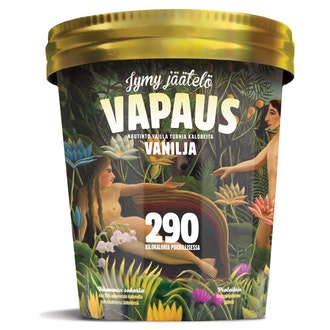 Jymy Vapaus 500ml vanilja jäätelö