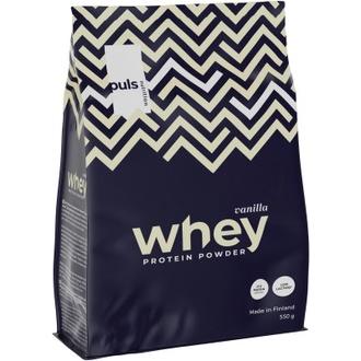 Puls Whey 550G Vaniljanmakuinen Proteiinijuomajauhe