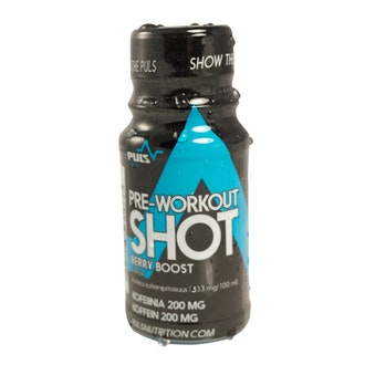 Puls Pre-Workout Shot urheilujuoma 60ml berryboost
