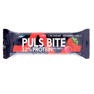 Puls Bite vähäsokerinen proteiinipatukka red fruits 35g