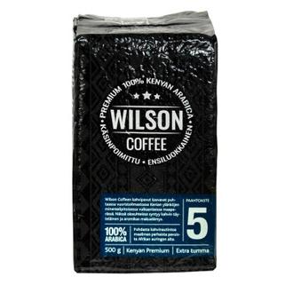 Wilson Coffee 500g SJ 100% Kenian arabica Extra tumma
