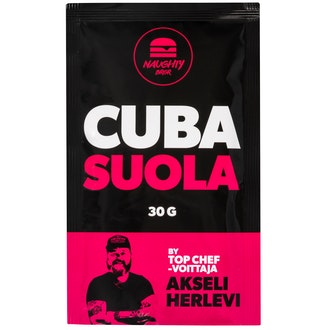 Naughty BRGR 30g Cuba suola