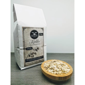 Krannin Tila 1kg Kunkku täysjyväkaurahiutale