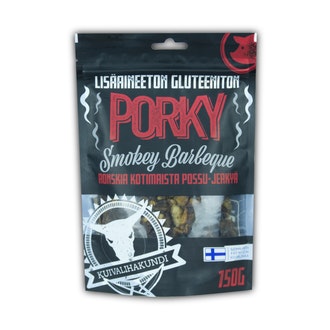 Kuivalihakundi Greasy Pork Jerky Smokey BBQ 150g