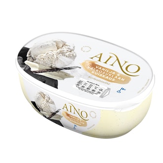 Aino Vanilja ja valkosuklaan kuiskaus 900ml/496g kermajäätelö