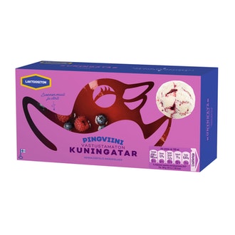 Pingviini Kuningatar Laktoositon kermajäätelö kotipakkaus 1L/536g