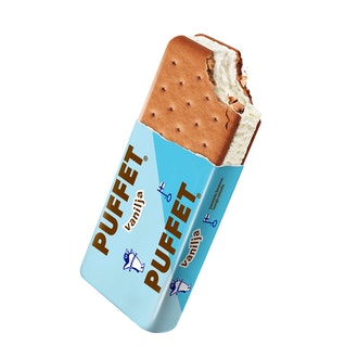 Puffet Vanilja välipalajäätelö 62g/1,1dl