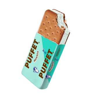 Puffet Minttu välipalajäätelö 62g/1,1dl