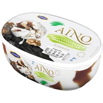 Aino Laktoositon Kermajäätelö Kotipakkaus Vaahterasiirappi & Saksanpähkinä 510G/0,9L