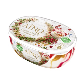 Aino 850ml Kaurajäätelö puolukka