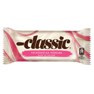 Classic jäätelö 69g valkosuklaa-vadelma