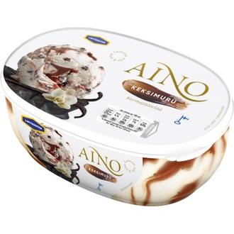 Aino Keksimuru Laktoositon kermajäätelö kotipakkaus  500g/900ml