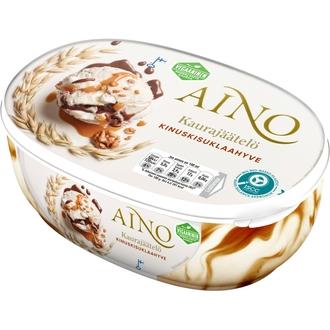 Aino Kinuskisuklaahyve vegaaninen kaurajäätelö 508g/850ml