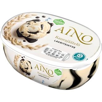 Aino Lakritsihyve vegaaninen kaurajäätelö 508g/850ml