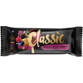 Classic Tuplasuklaa & Metsämarjat kermajäätelöpuikko 80g/100ml