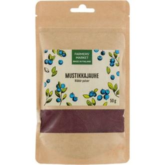 Farmers Market Mustikkajauhe 50G