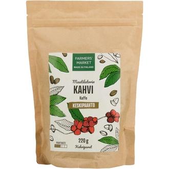 Farmers Market X Lehmus Maatilatorin Keskipaahto Papukahvi 220G