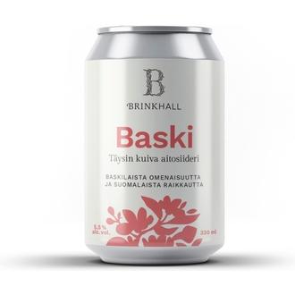 Brinkhall Baski Täysin Kuiva Siideri 5,5% 0,33l tlk