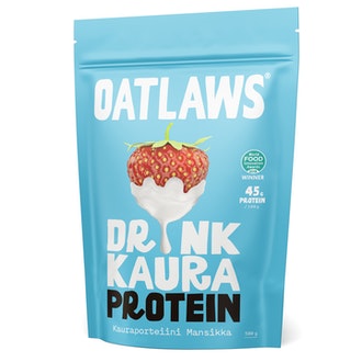 Oatlaws Kauraproteiini 500g Mansikka
