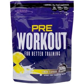 Leader Pre Workout Ravintolisä Aminohappo-Ruusujuuri-Vitamiinivalmiste Sitrushedelmänmakuinen 300 G