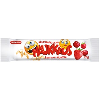 Haukkaus 28g punaiset marjat välipalapatukka