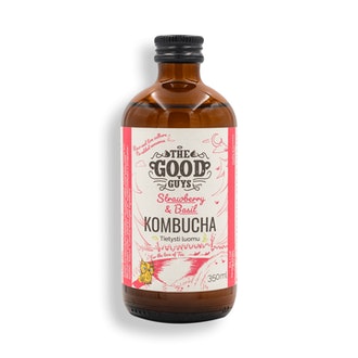 The Good Guys Strawberry & Basil Kombucha 350ml